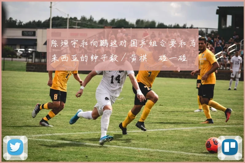 陈垣宇和向鹏这对国乒组合要和马来西亚的钟子毅／黄祺燊碰一碰